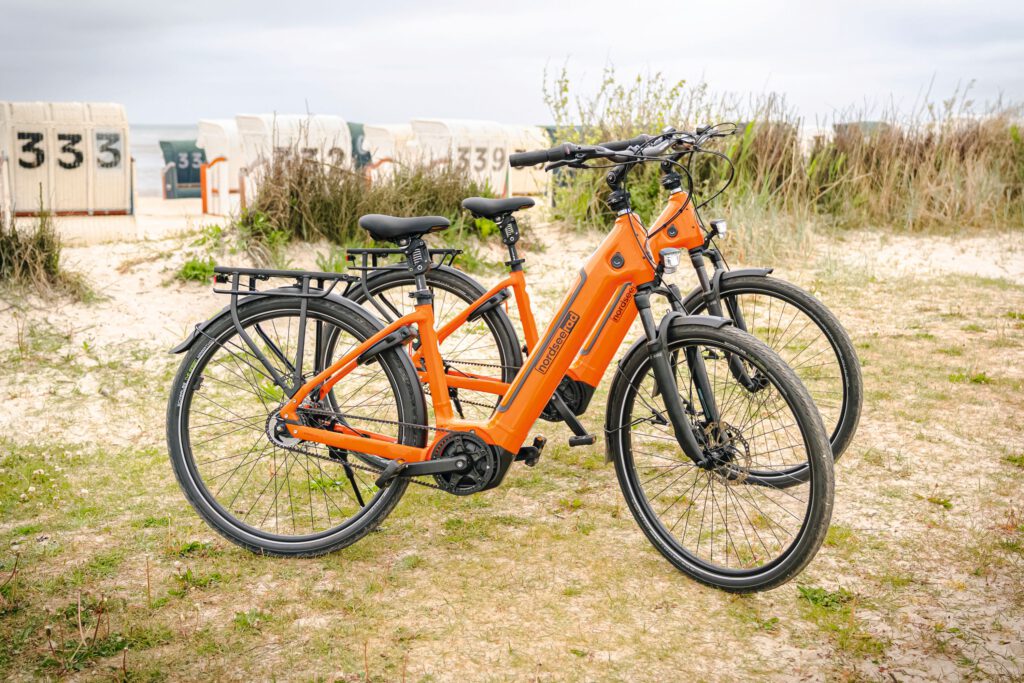Ebikes am Strand